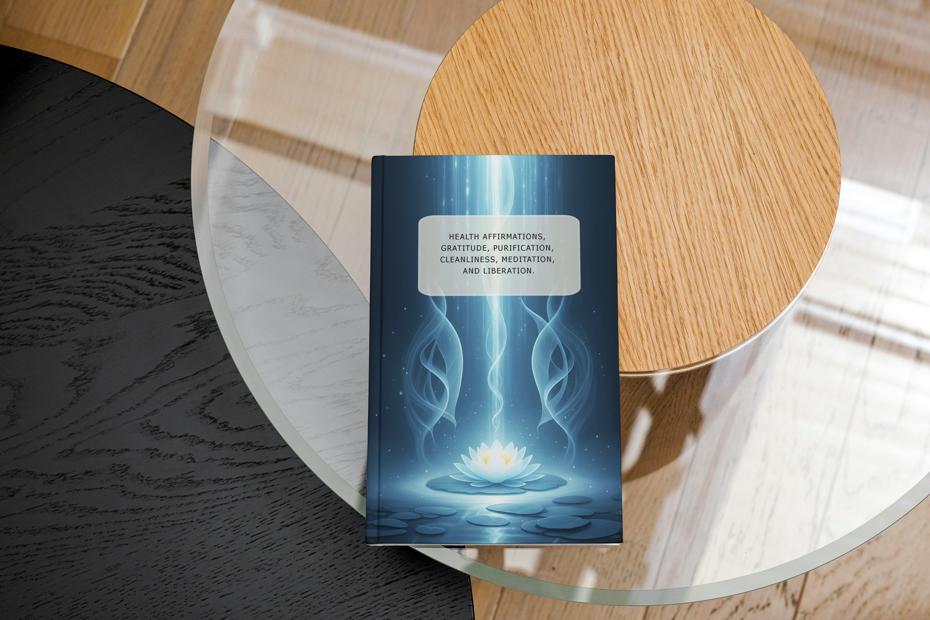 Affirm & Attract. Inner Peace and Healing: Affirmations for health, clarity, and meditation. Self-help guide in English focused on inner peace, 180 pages.