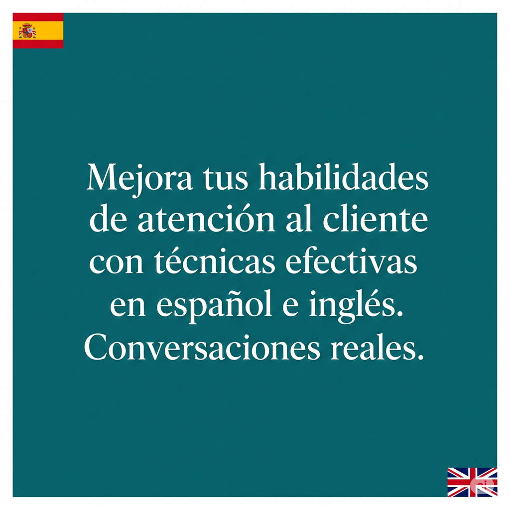 Pack Bilingüe y Profesional: Inglés Británico y Atención al Cliente Efectiva