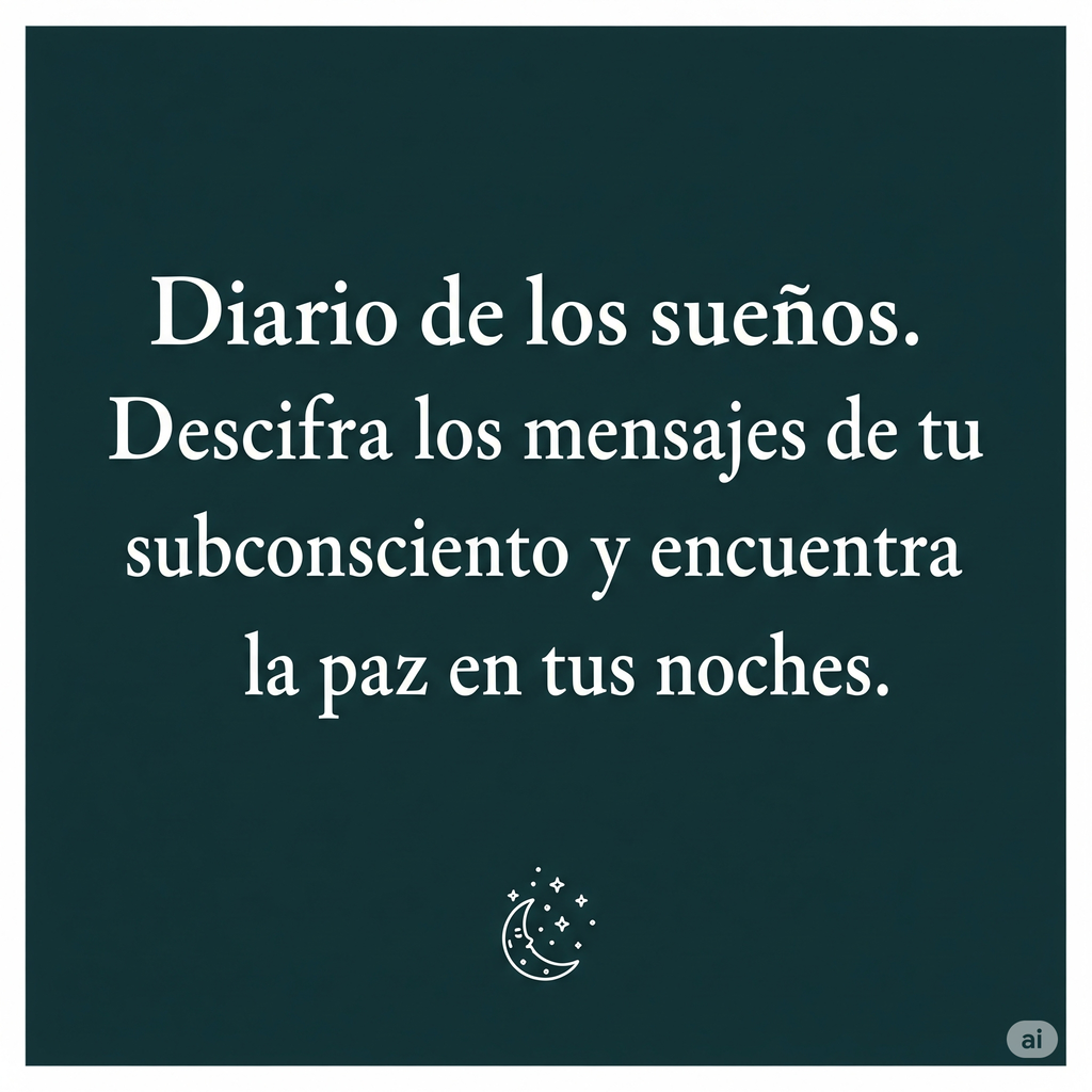 Oferta 3+1 GRATIS: Diarios de Mis Sueños Nocturnos