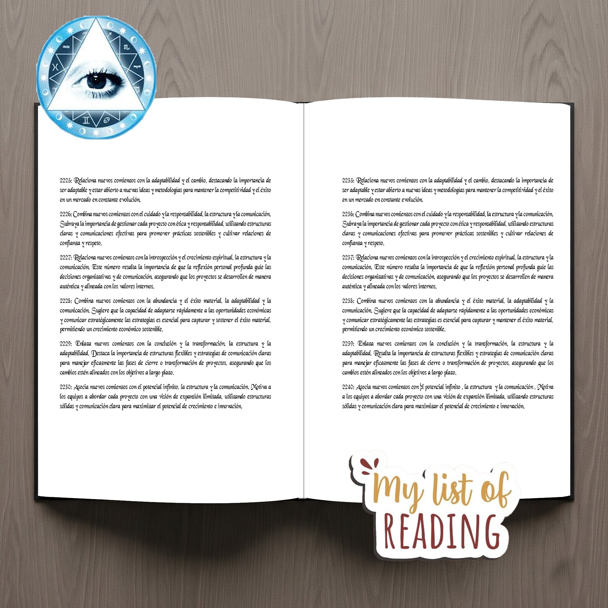 Numerología Secuencias Numéricas Cotidianas (Vol. 1): Guía diaria del significado de los números. Libro de numerología esotérica de 503 páginas.