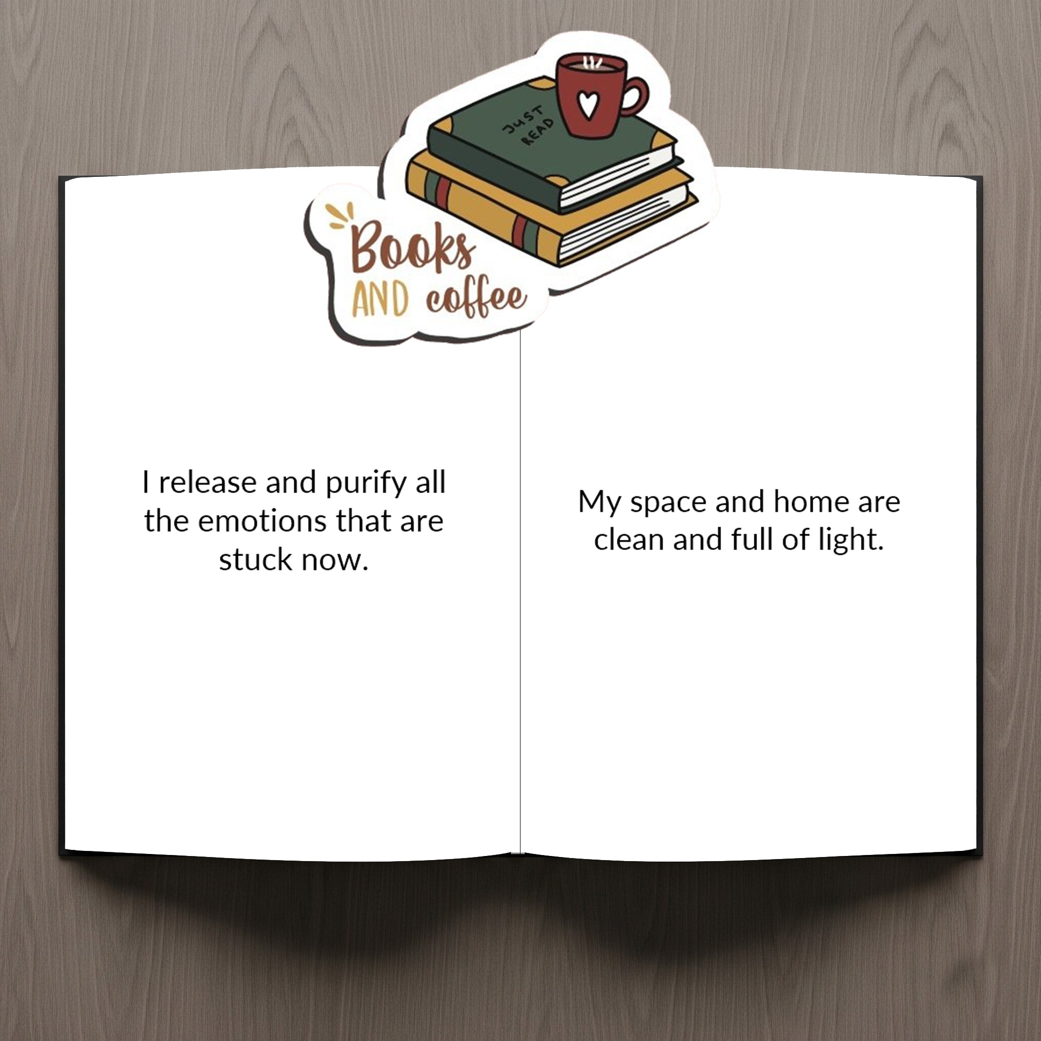Affirm & Attract. Inner Peace and Healing: Affirmations for health, clarity, and meditation. Self-help guide in English focused on inner peace, 180 pages.