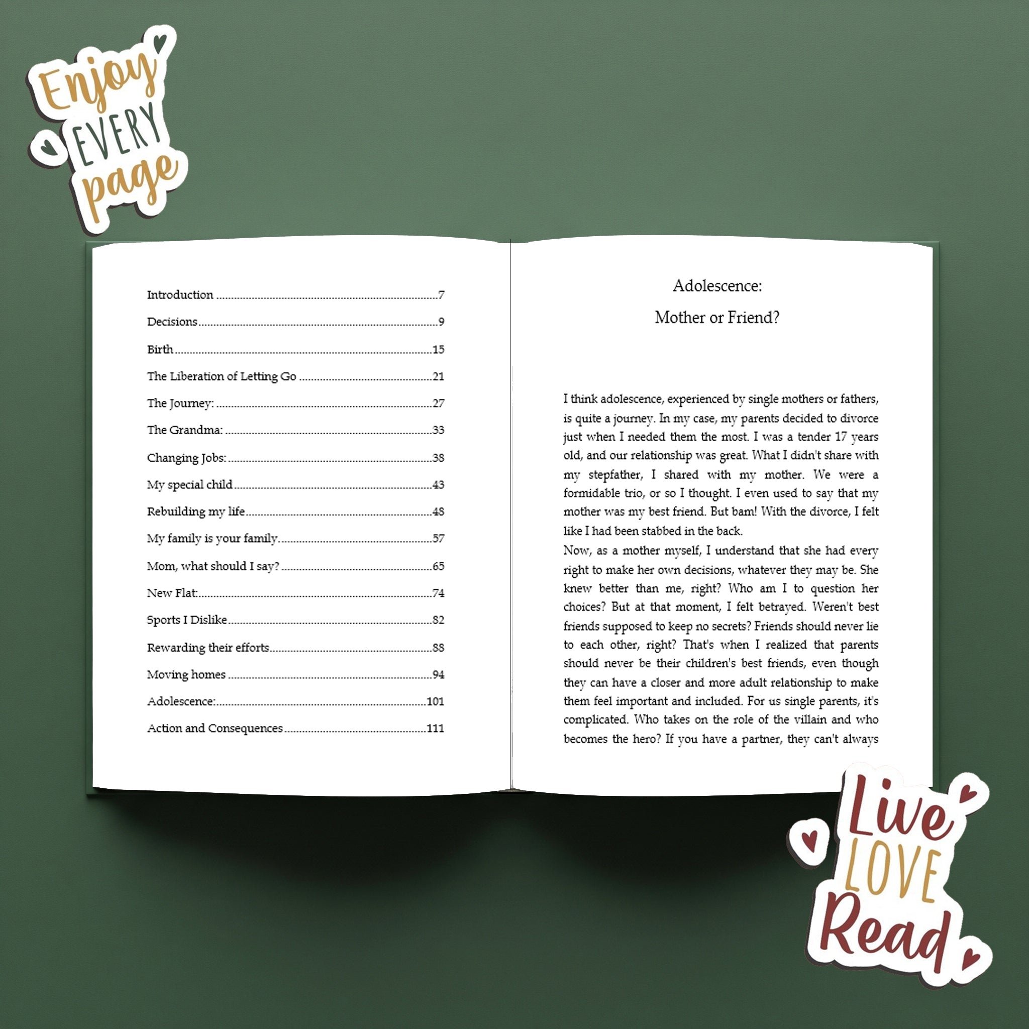 Single Parent Strong Family: A guide for single-parent families, offering practical help and inspiration through small, real-life stories.