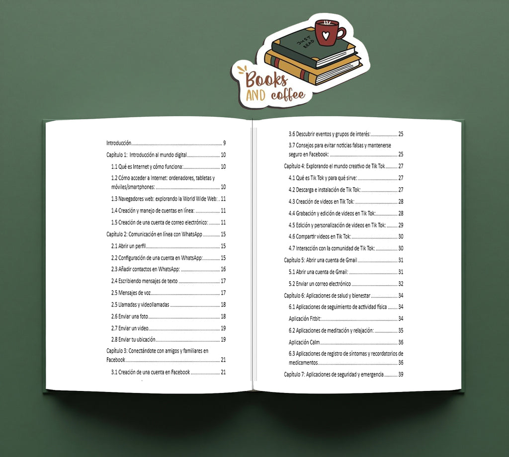 Guía Amigable de Internet para la Tercera Edad: Manual para que los adultos mayores naveguen por el mundo digital. 90 páginas.