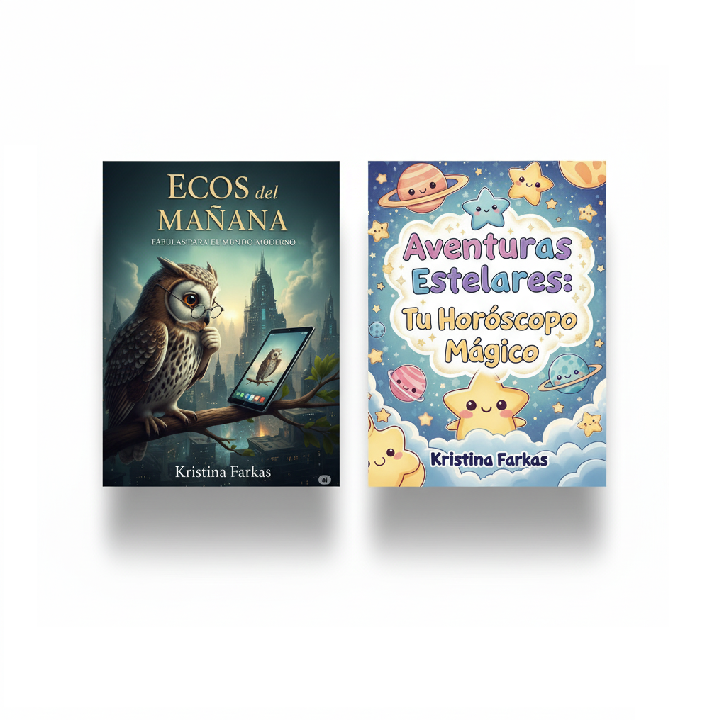 Pack Infantil y Fábulas: Colorear  Dibujos Kawaii y  Fabulas modernas Ecos del Mañana