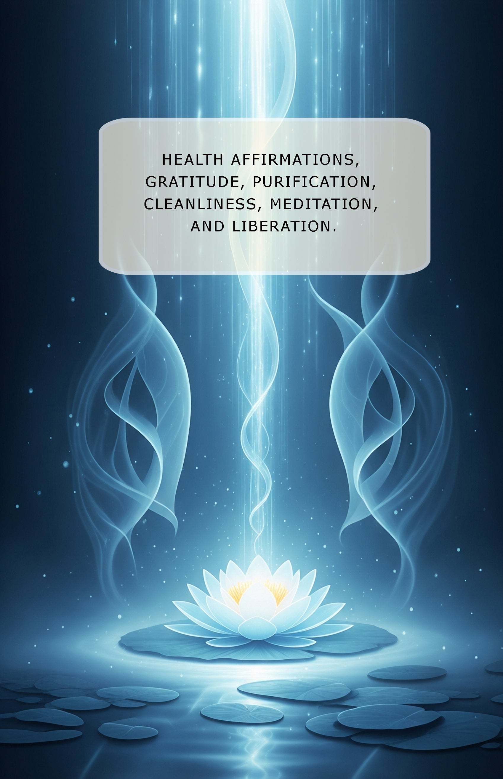 Affirm & Attract. Inner Peace and Healing: Affirmations for health, clarity, and meditation. Self-help guide in English focused on inner peace, 180 pages.