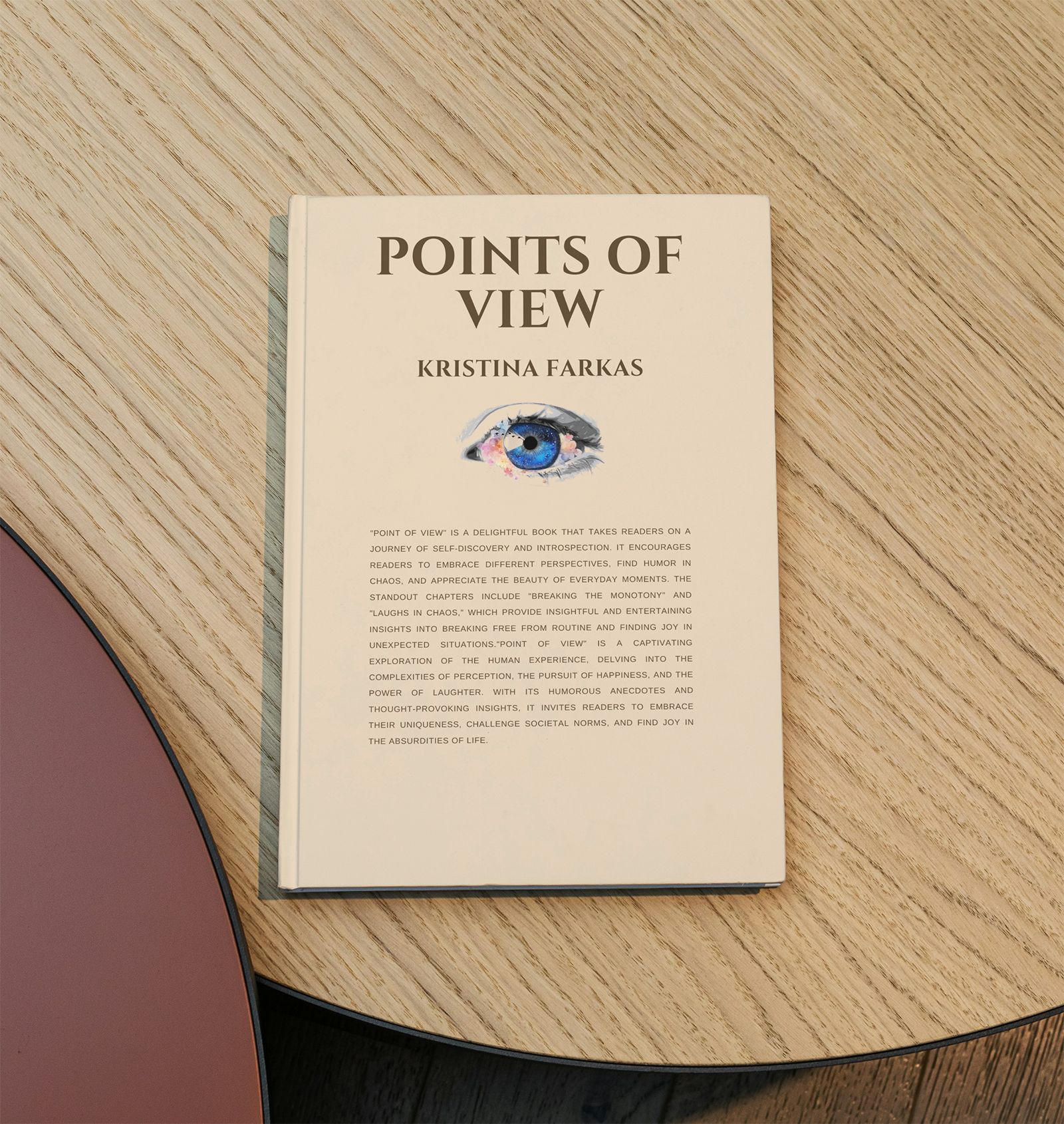 Point of view: You can't be what you can't see: Self-help and reflection book in English. Tapa blanda, 90 pages.