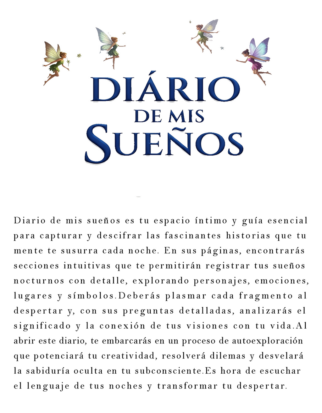 Oferta 3+1 GRATIS: Diarios de Mis Sueños Nocturnos